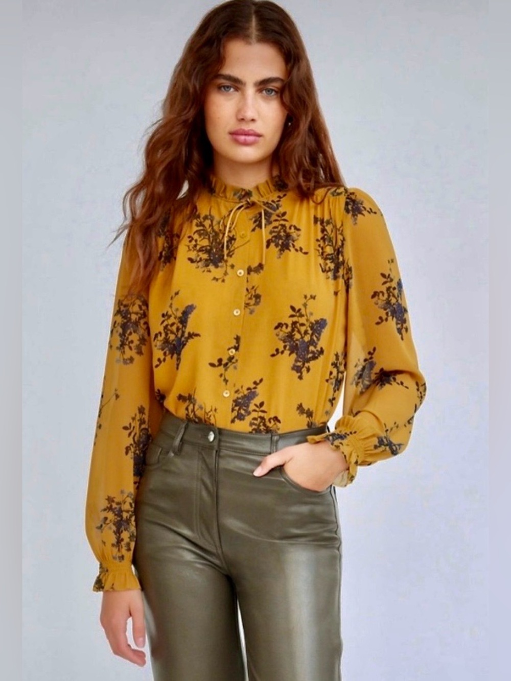 Aritzia Wilfred Alexis Blouse